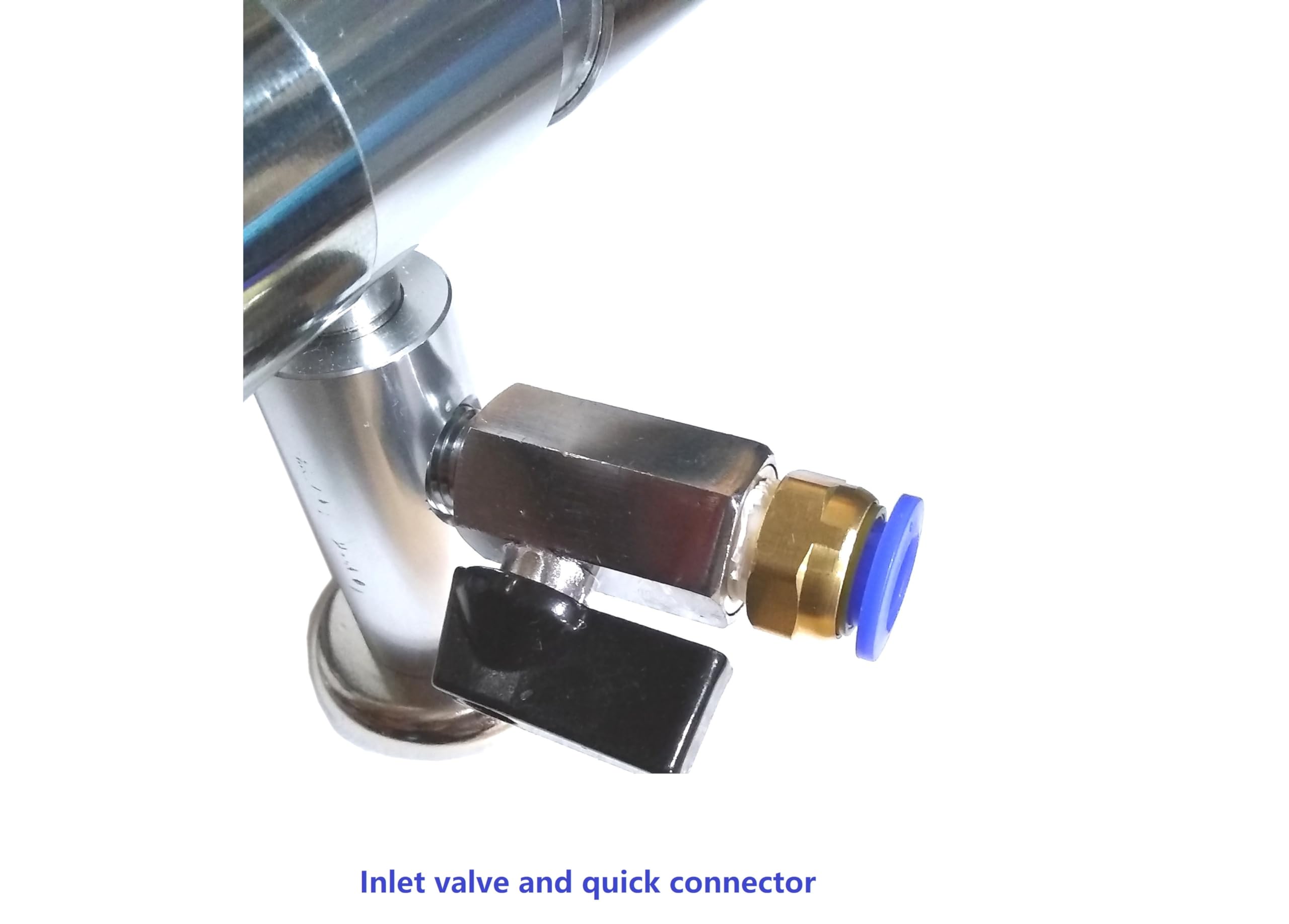 Vortex Cool Air Gun - High Power 30CFM Stainless Steel Spot Cooler with Flexible Vortex Tube for Electronics, CNC Machines & Welding | Industrial Cooling Tool for Workshops & Factories