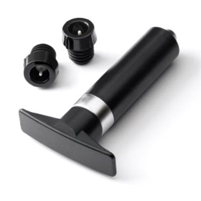 Swissmar Epivac Wine Saver Vacuum Pump - Black | Preserves Wine Freshness | Perfect for Home Bars, Restaurants & Wine Enthusiasts