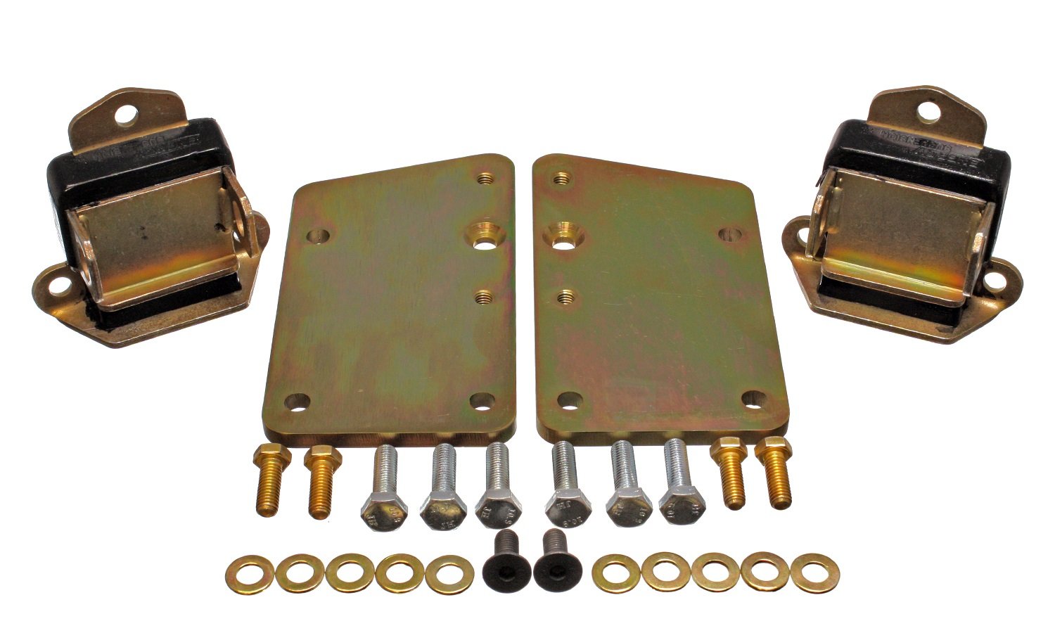 Energy Suspension 3.1148G LS Conversion Motor Mount Set - High-Performance Engine Mounts for Chevy LS Swap & Street Racing Applications