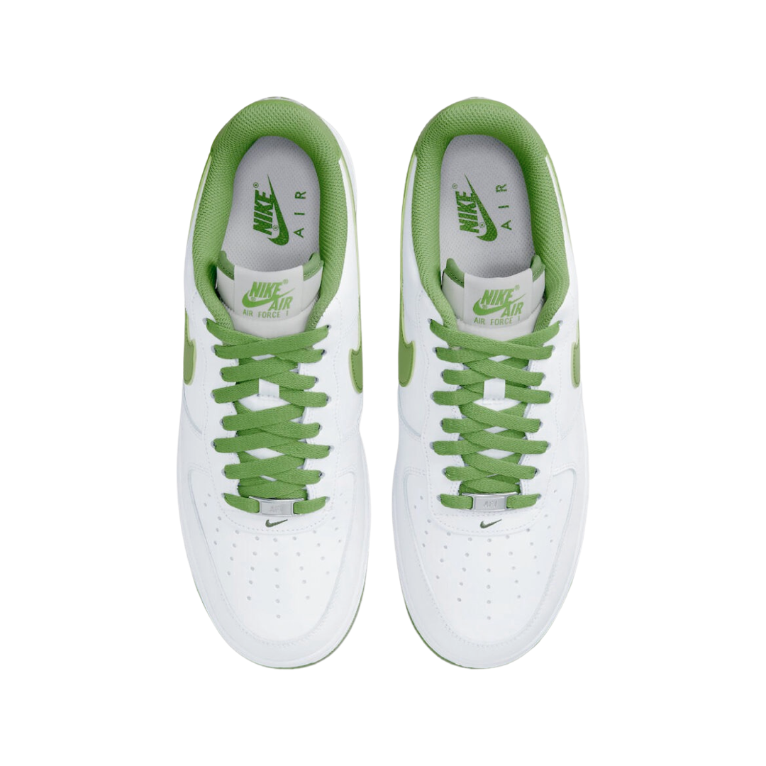 Nike Air Force 1 Low '07 White Chlorophyll Sneakers - Men's Casual Shoes for Streetwear & Everyday Wear