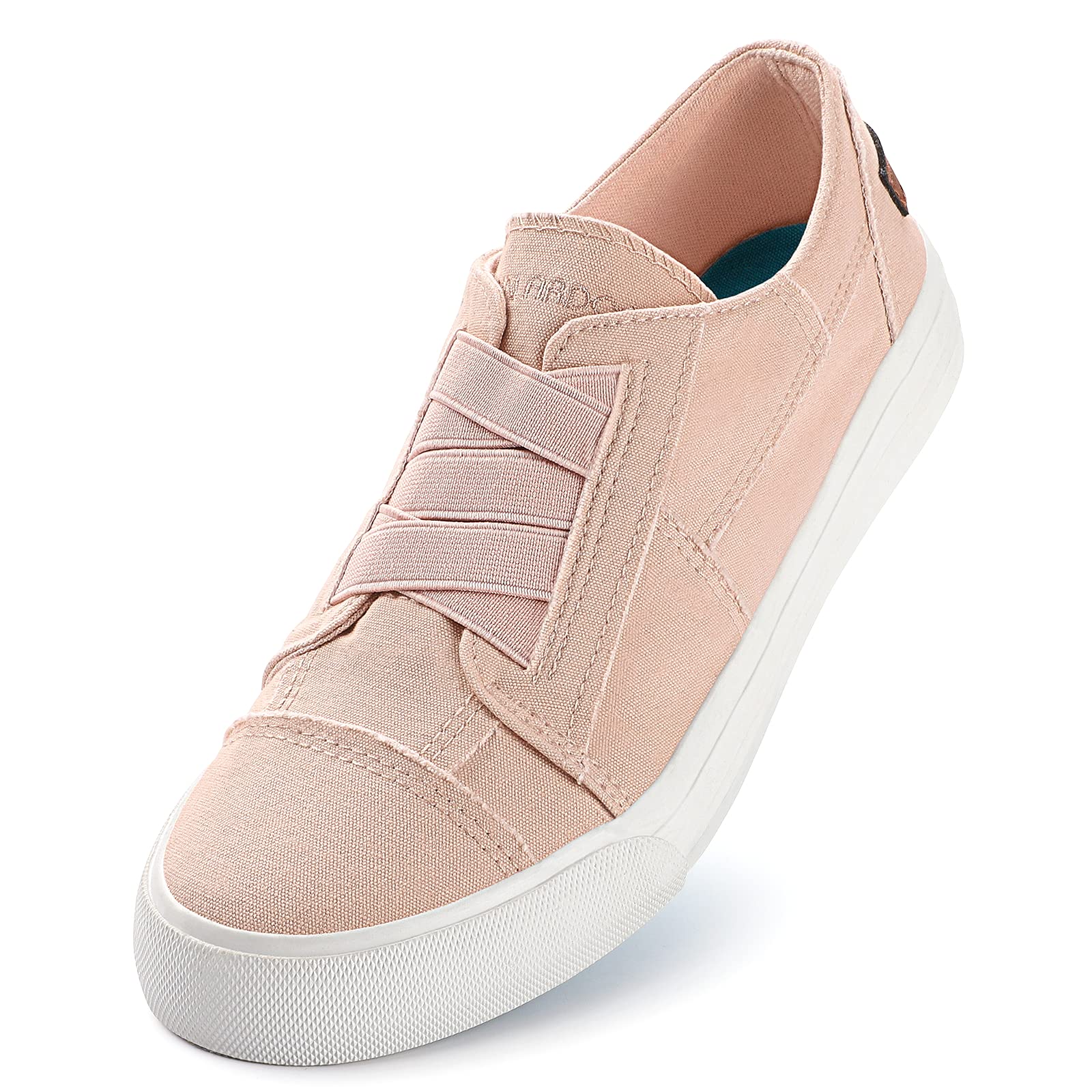 JENN ARDOR Women's Canvas Slip On & Lace Up Sneakers - Low Top Comfortable Casual Walking Shoes for Women | Perfect for Everyday Wear, Travel & Light Exercise