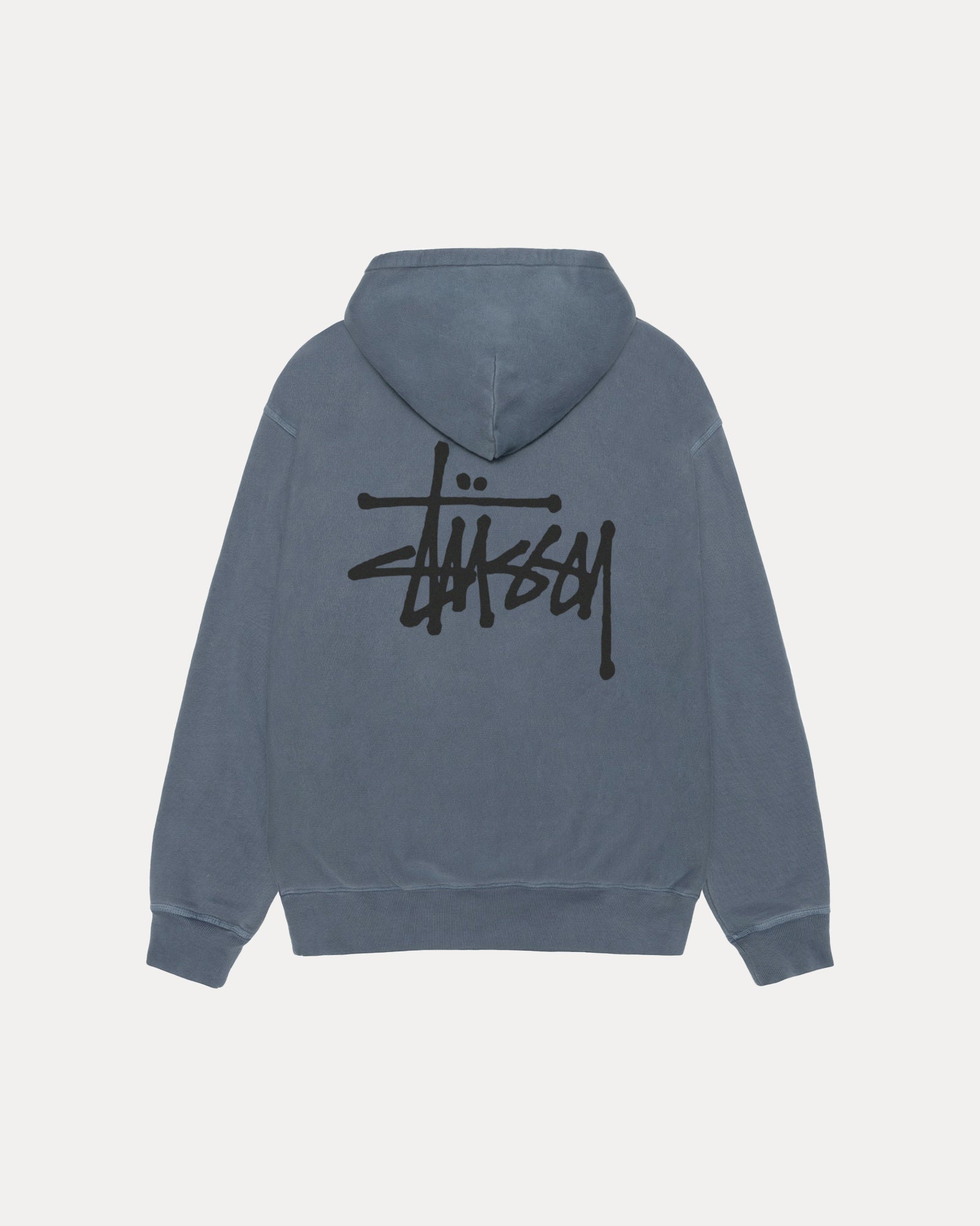 Stüssy Pigment Dyed Zip Hoodie for Men & Women | Basic Streetwear Pullover | Perfect for Casual Outfits & Urban Fashion