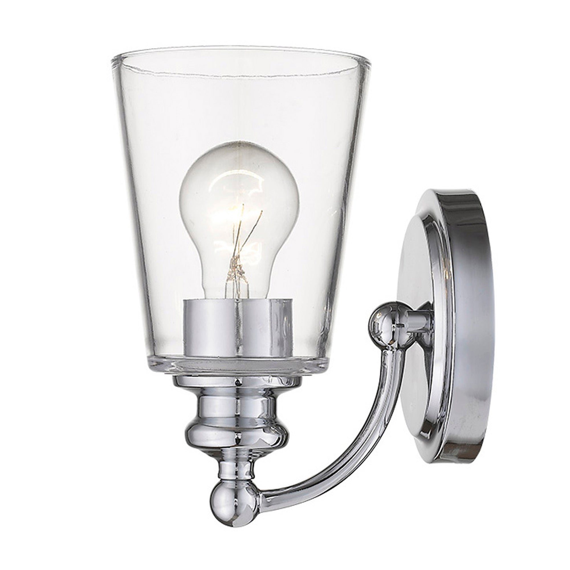 Copy of Cecily 1 Light Wall Sconce - Vintage Brass Finish - Perfect for Bedroom, Bathroom & Hallway Lighting