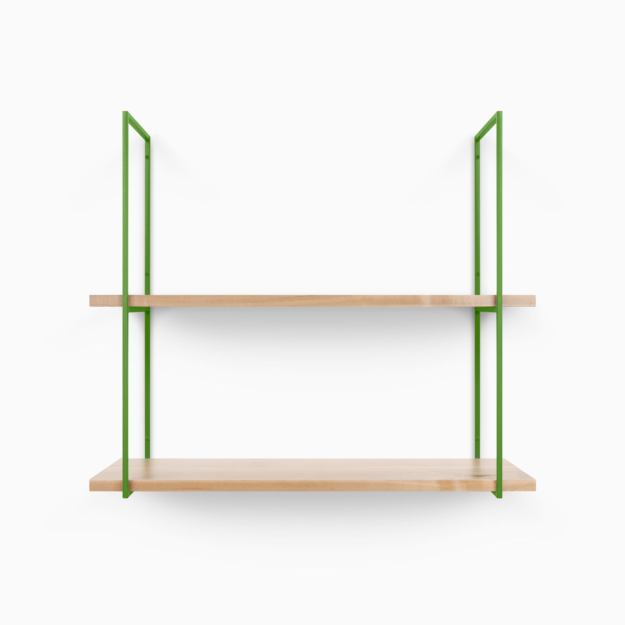 Lloyd Maple 2 Tier Wooden Shelf - Rustic Home Decor for Living Room, Bedroom & Kitchen Storage | Perfect for Organizing Books, Plants & Decorative Items