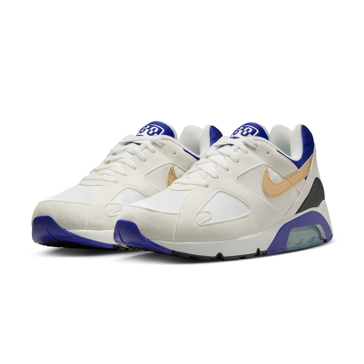 Nike Air 180 'Concord' Retro Running Shoes - Men's Classic Basketball Sneakers for Comfort & Style | Perfect for Gym, Workouts & Casual Wear