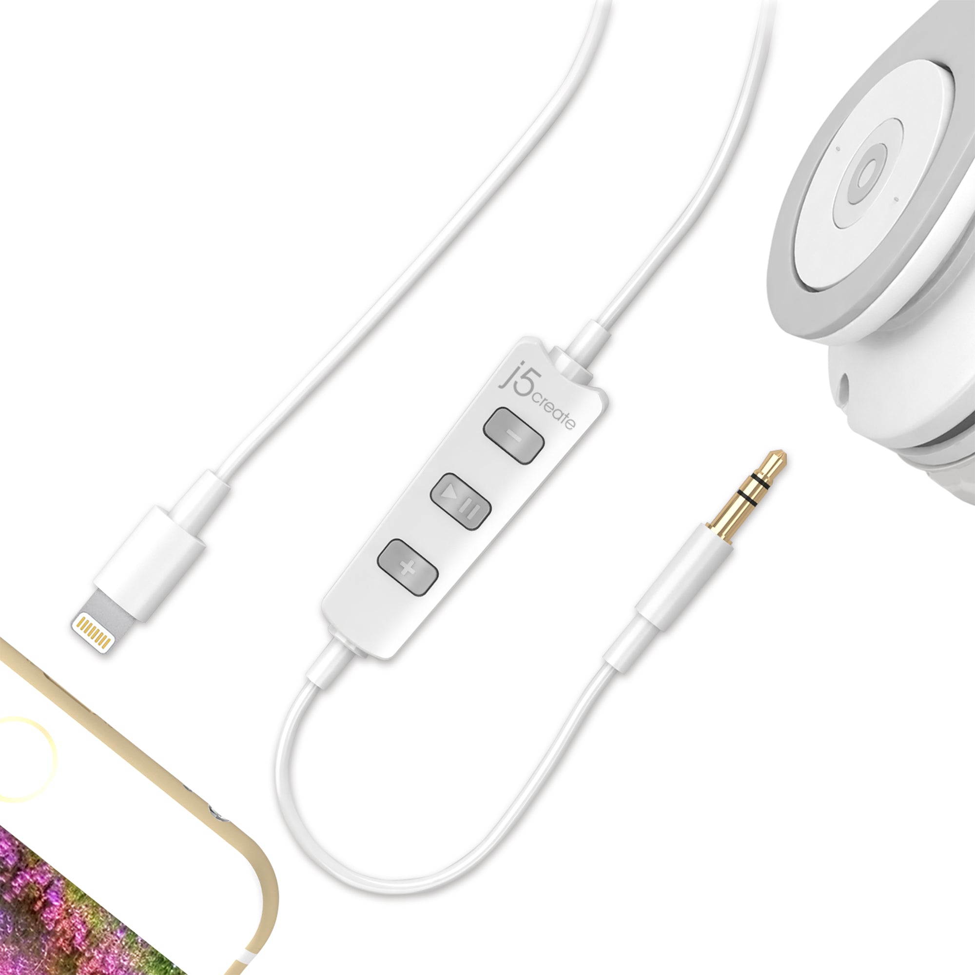 Premium Lightning Audio Cable - High-Quality 3.5mm to Lightning Connector for iPhone/iPad - Perfect for Music, Gaming & Car Audio Systems