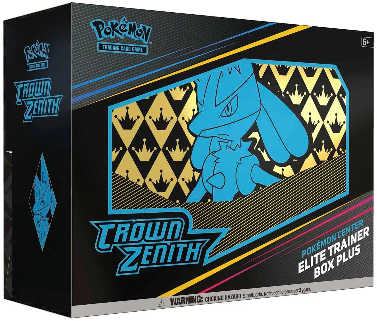 Crown Zenith Pokemon Center Elite Trainer Box Plus - Sword & Shield Expansion | Premium Collectible Cards for Battles & Trading | Perfect for Tournaments, Gifts & Display