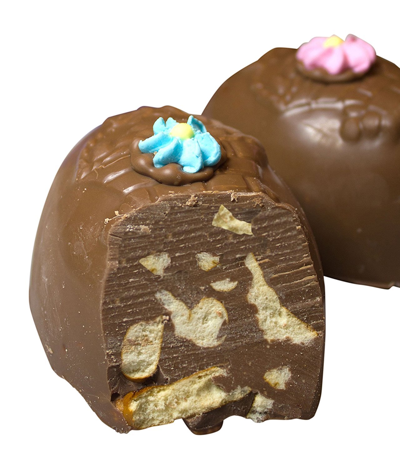 Philadelphia Candies Pretzel Egg - 8oz Milk Chocolate Gift Box for Easter, Holidays & Party Favors | Delicious Snack for Gifting & Celebrations