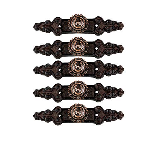 Large Concho Star Horseshoe