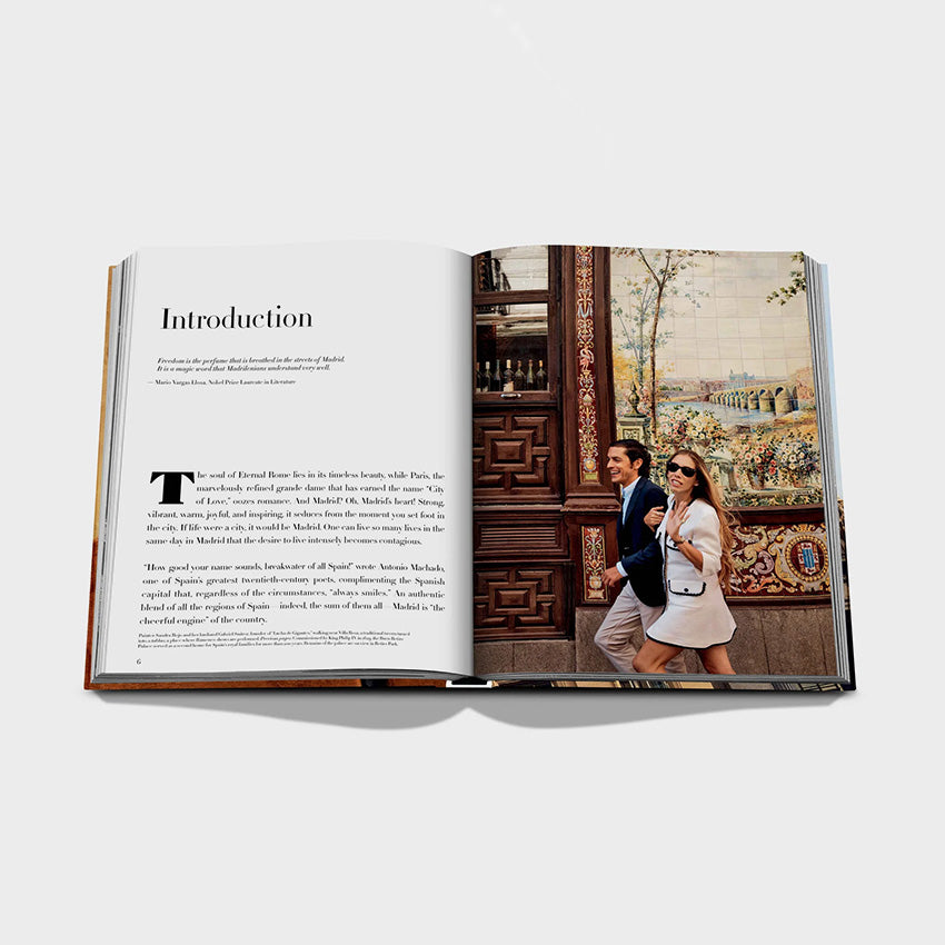 Assouline Madrid Chic - Luxury Travel Guide Book for Spain | Explore Fashion, Design & Culture | Perfect for Travel Enthusiasts & Coffee Table Decor
