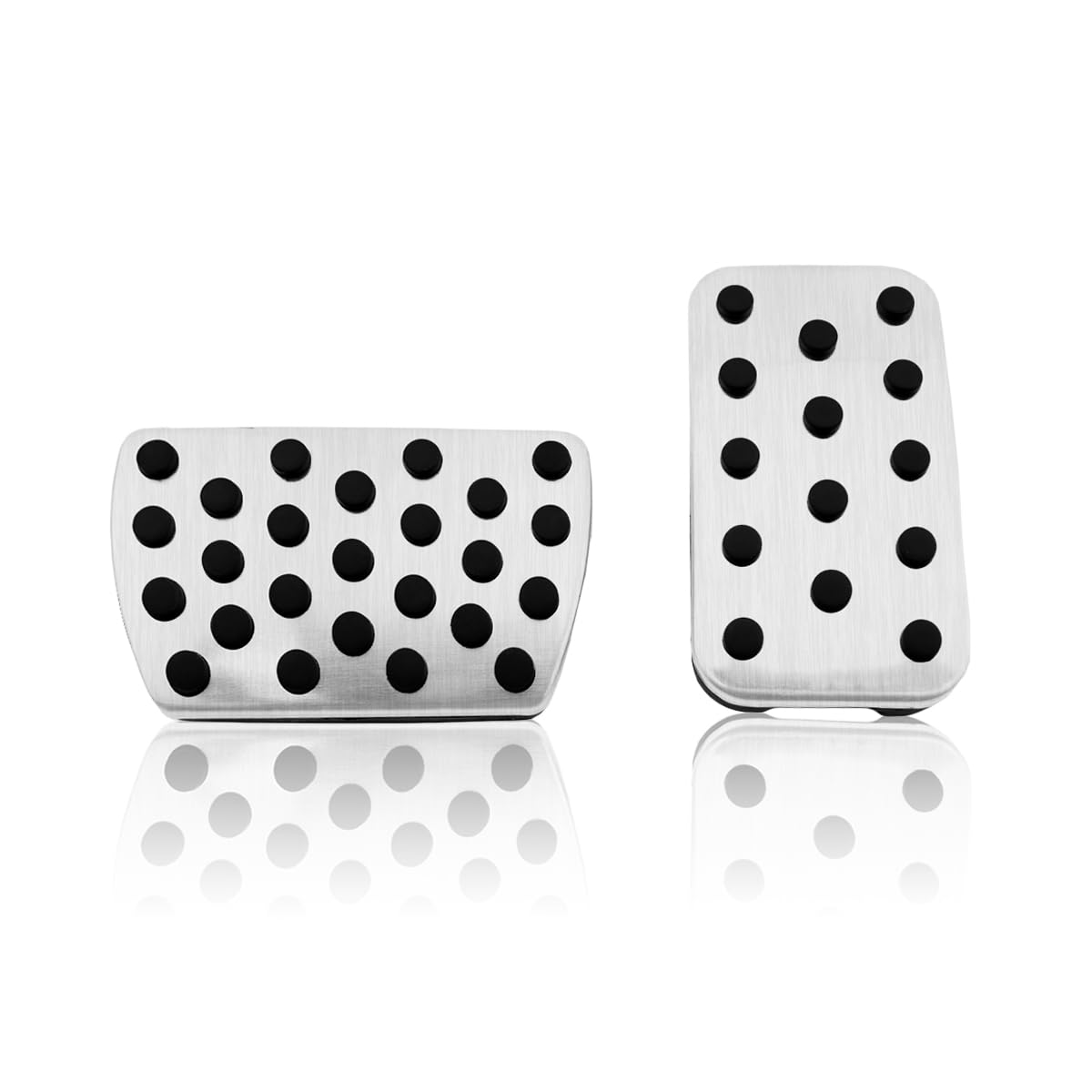 Stainless Steel Gas Fuel Oil Brake Foot Pedal Cover for Honda Accord CR-V Civic Passport Odyssey - Anti-Slip Car Accessories for Enhanced Driving Safety & Comfort