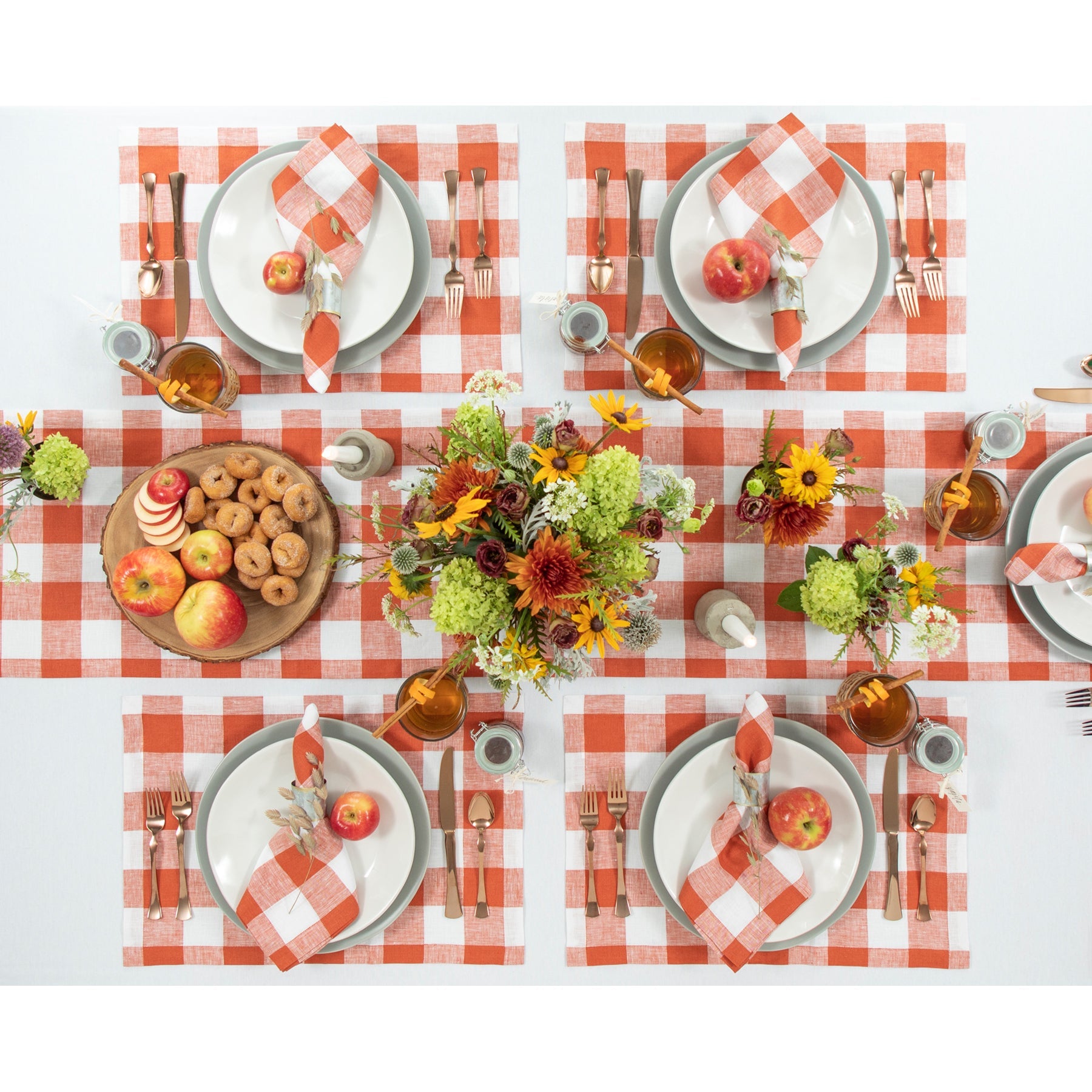 Buffalo Check Table Runner - Red and Black Plaid Cotton Table Decor for Farmhouse, Rustic & Holiday Dining - Perfect for Christmas, Thanksgiving & Everyday Use