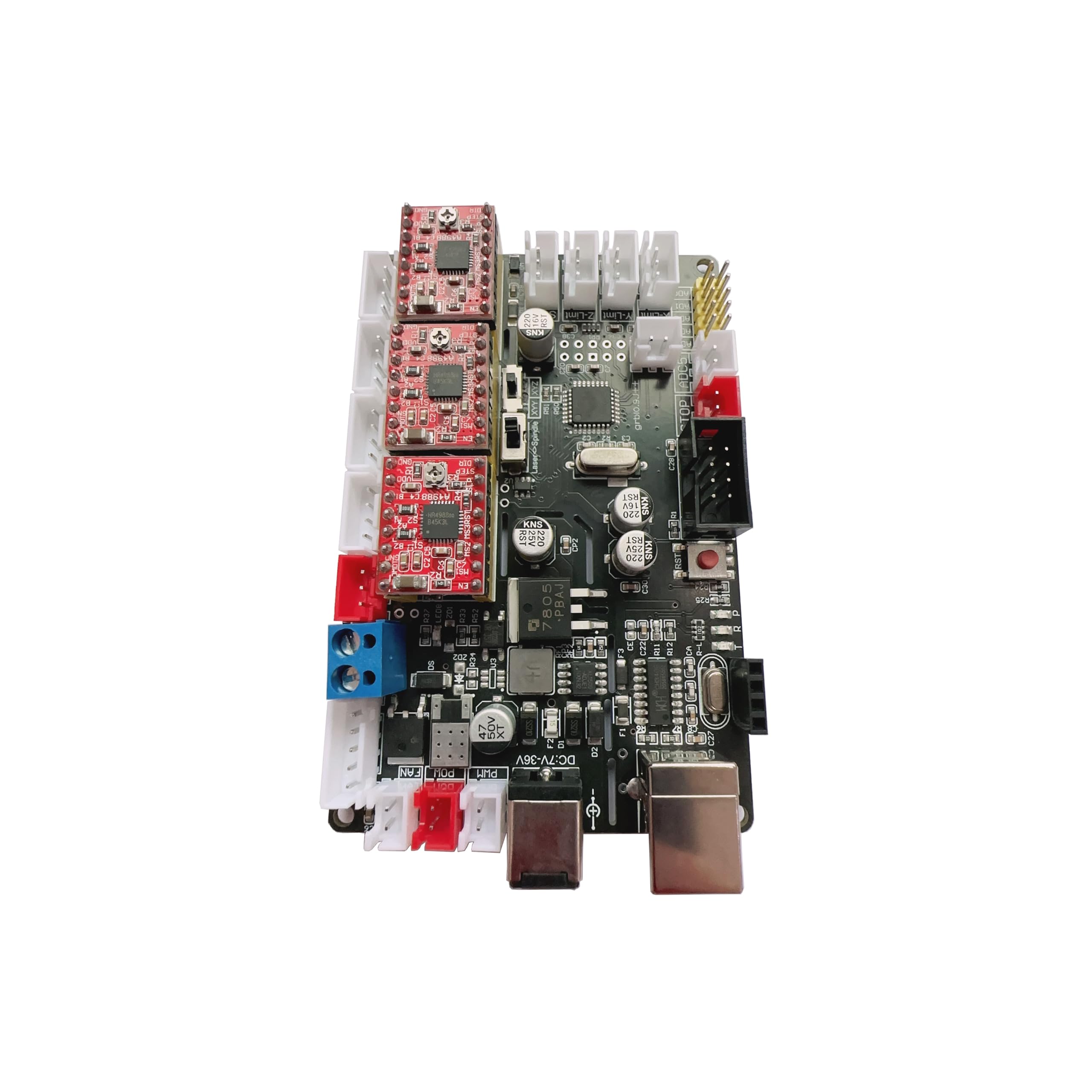 GRBL 3-Axis CNC Controller Board for DIY CNC 3018/1610/2418 - Perfect for Wood Carving & Engraving