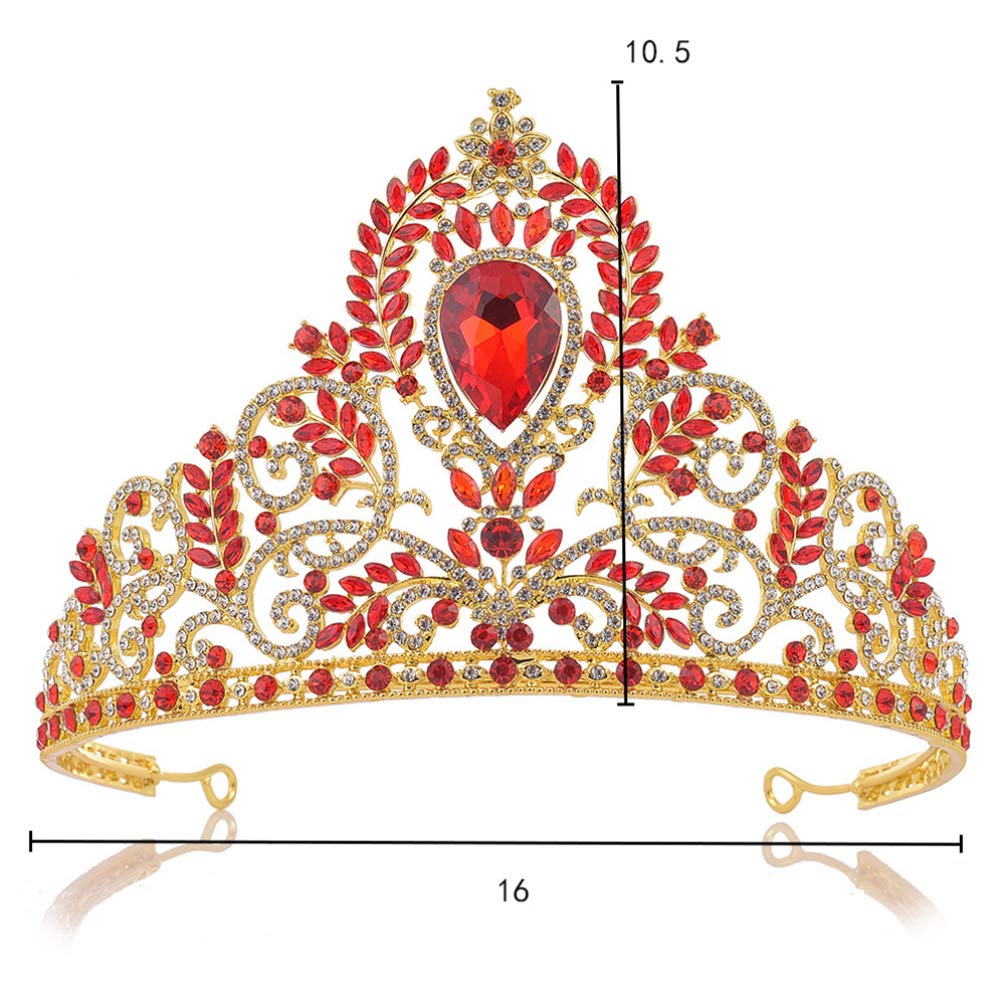 1pc Baroque Style Rhinestone Tiara Headband - Shining Crystal Wedding Headdress for Women, Elegant Prom Pageant Hair Accessories | Perfect for Bridal, Pageants, Prom & Special Occasions
