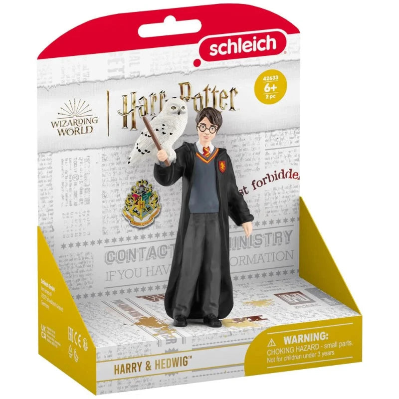 Harry Potter & Hedwig Owl Plush Toy - Soft Stuffed Animal Collectible for Kids & Fans - Perfect for Gifts, Bedroom Decor, and Harry Potter Themed Parties
