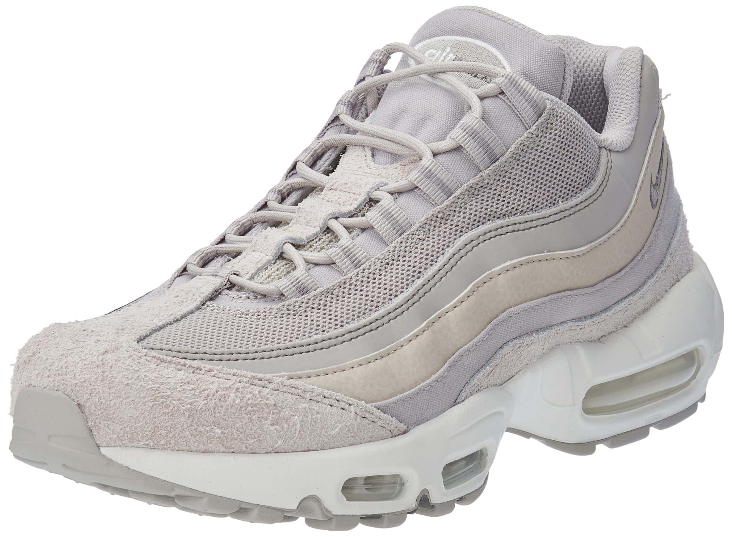 Nike Air Max 95 Men's Running Shoes - Black/White DV2218-001 - Size 12 US | Comfortable Cushioned Sneakers for Jogging, Gym Workouts & Casual Wear