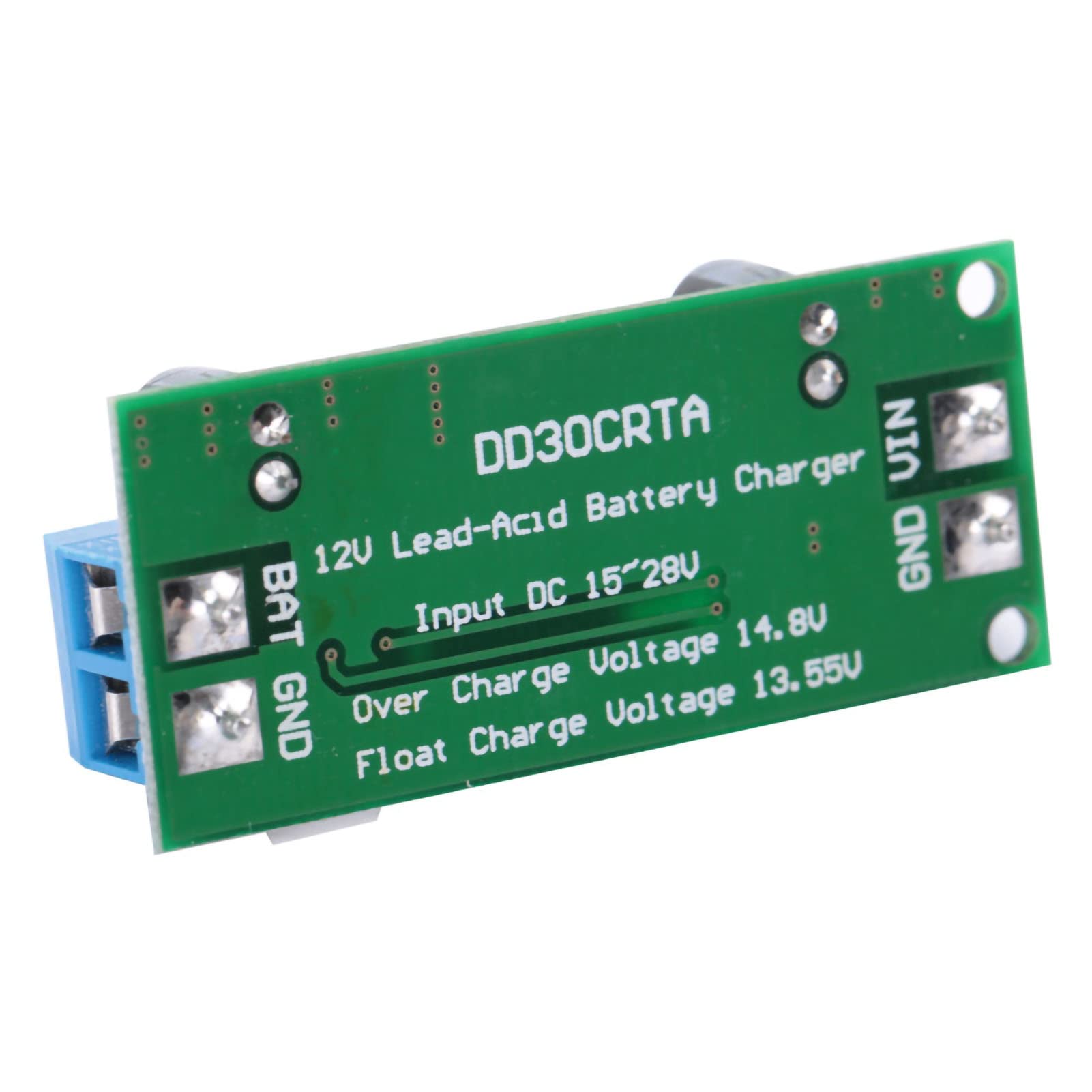 12V 1-1000AH Smart Battery Charger Module for Lead Acid, AGM & Gel Batteries - 3A Automatic Charger with Overcharge Protection - Perfect for Cars, Boats, Solar Systems & Power Storage