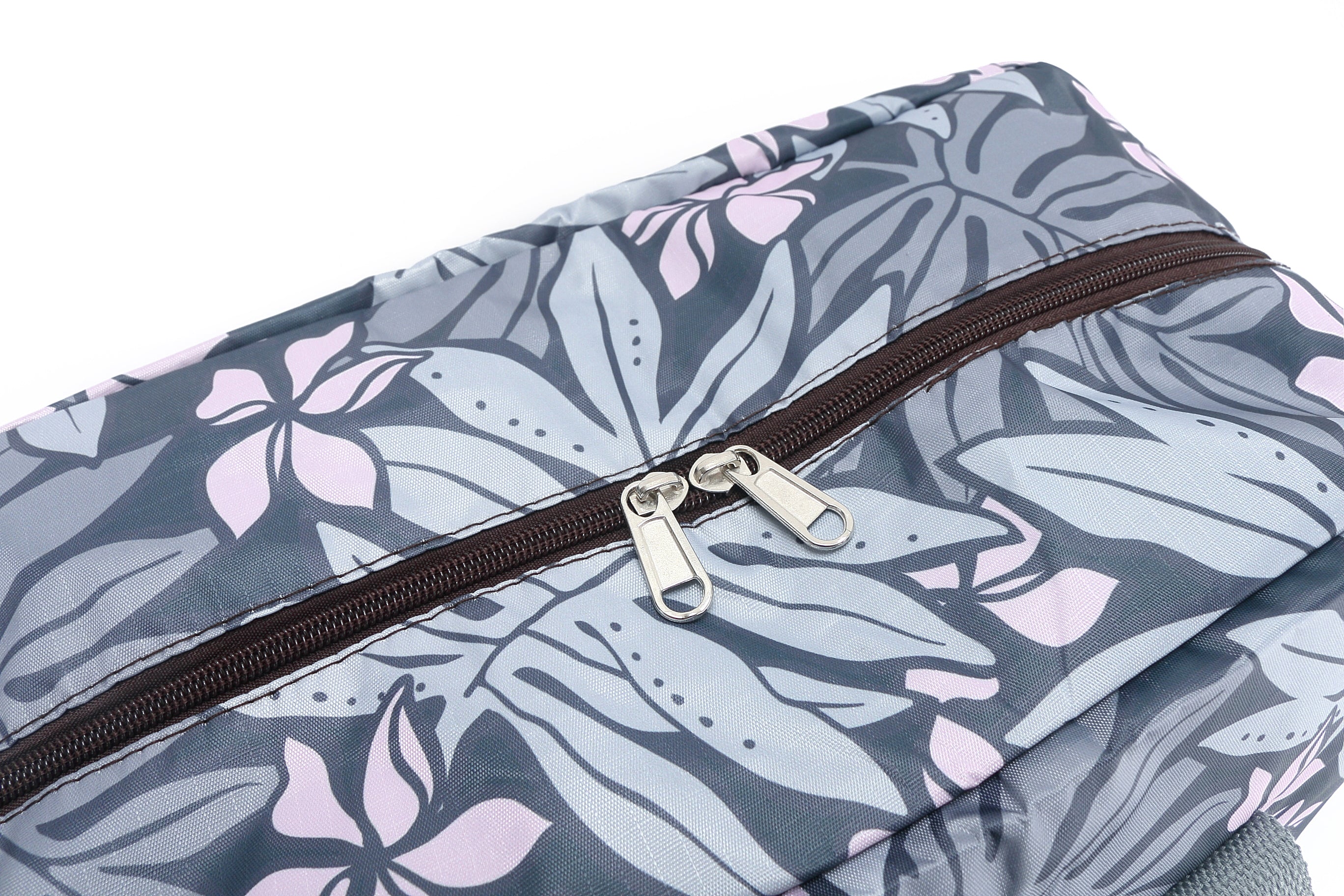 Foldable Duffle Bag for Travel & Gym - Water-Resistant Sophie Laua'e Grey Carry-On Luggage for Men & Women | Perfect for Weekend Getaways, Sports & Workout Gear Storage