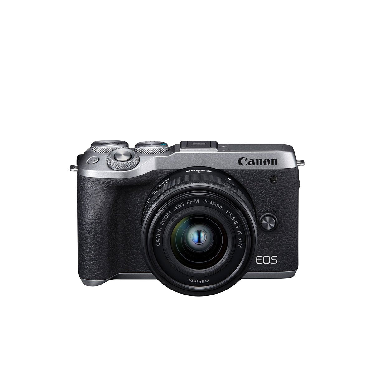 Canon EOS M6 Mark II Mirrorless Digital Camera with 15-45mm IS STM Lens Kit (Silver) - Perfect for Vlogging, Travel Photography & Content Creation