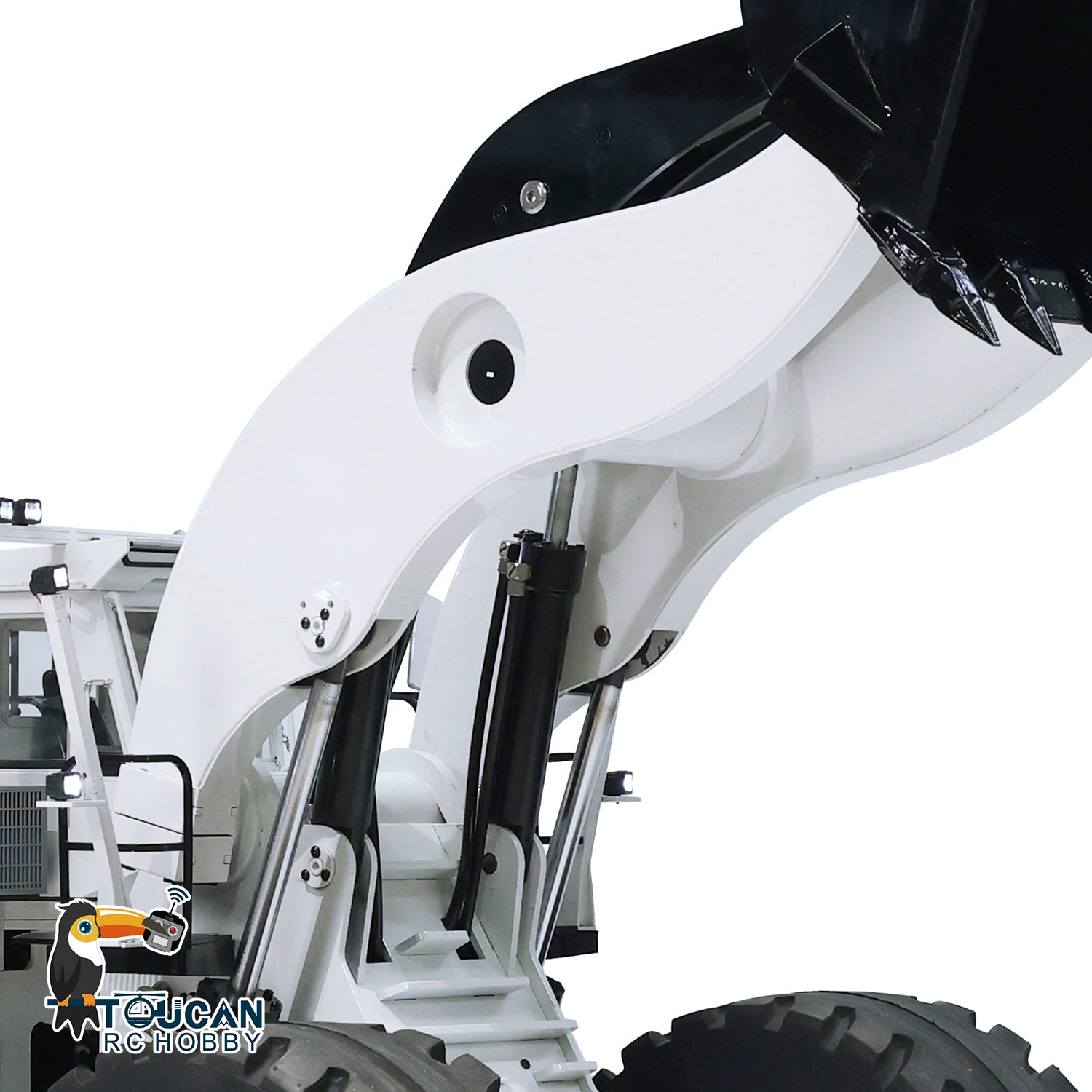 150KG TOUCAN L2350 1/14 Scale Heavy Duty RC Hydraulic Excavator Loader - Remote Control Construction Truck Toy for Adults & Kids, DIY Model (150x58x60cm) - Perfect for Construction Simulation, STEM Learning & Outdoor Play