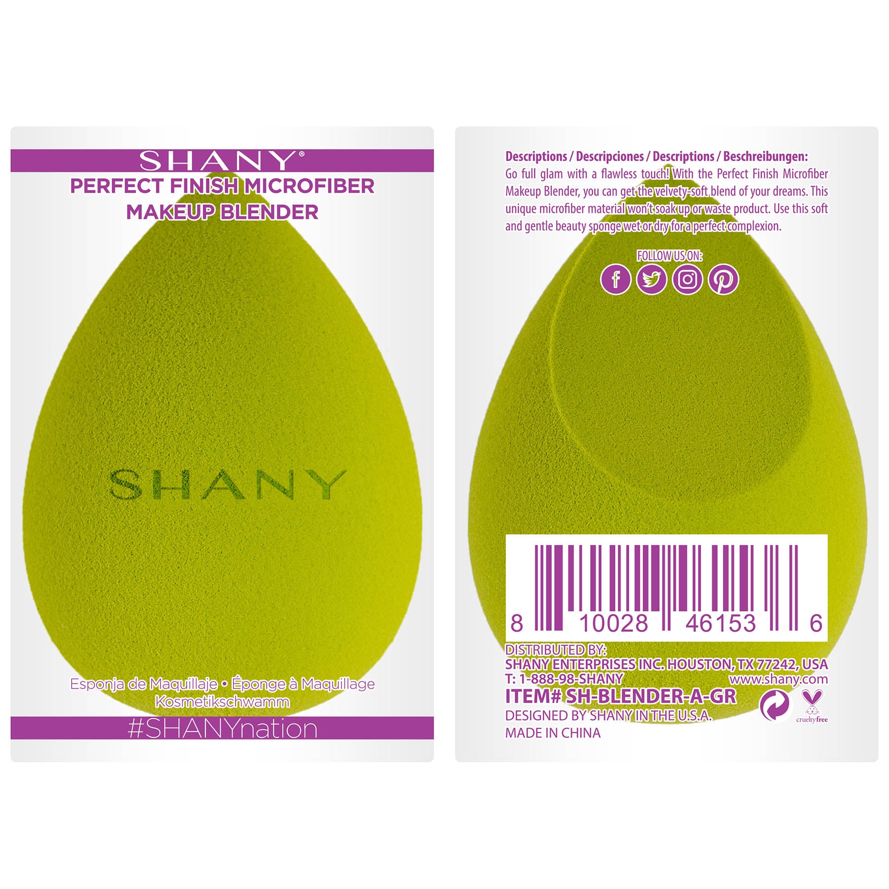 Best Makeup Blender Sponge for Flawless Finish - Professional Beauty Sponge for Liquid & Powder Foundation, Concealer - Ideal for Daily Makeup & Travel