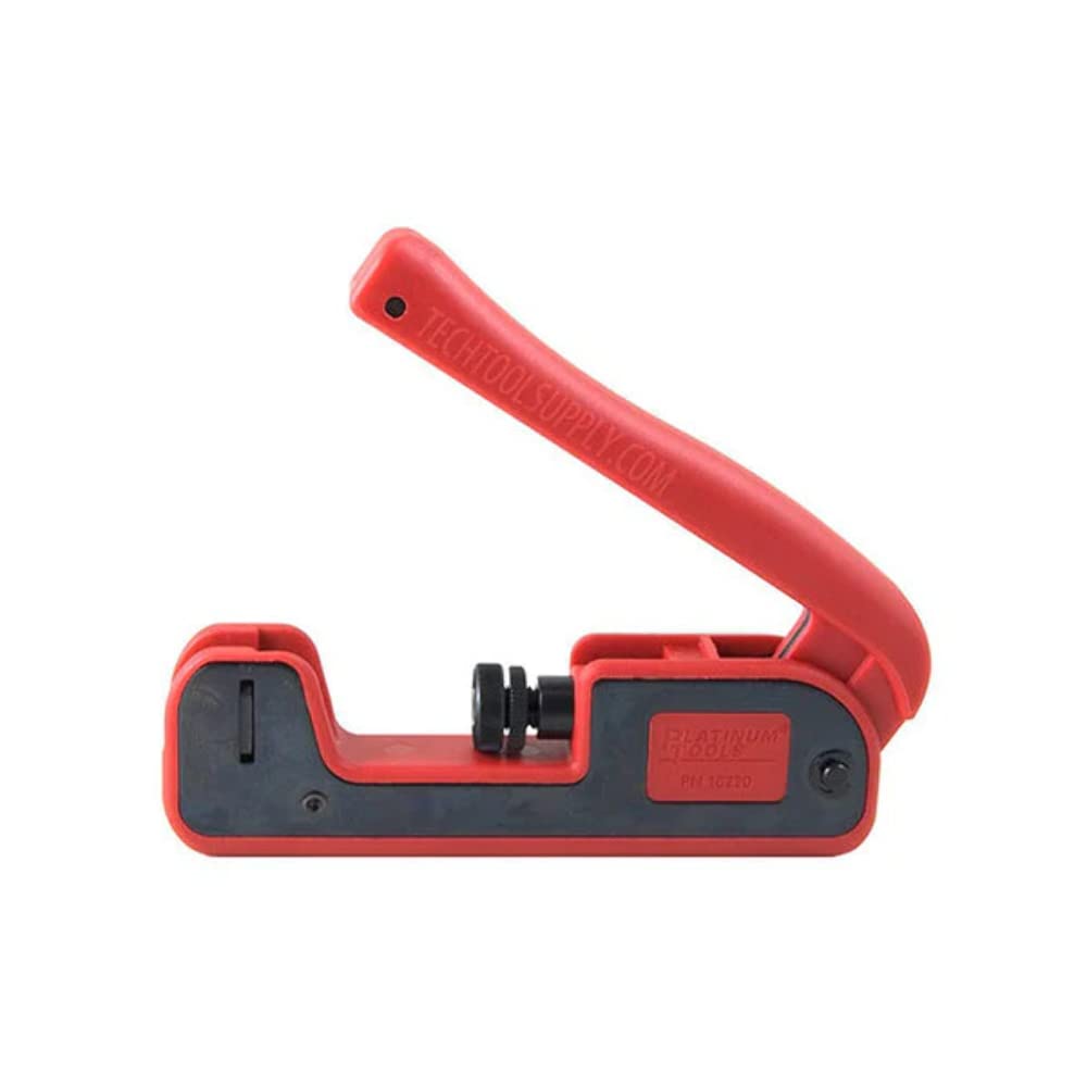 Platinum Tools 16220C SealSmart II Compression Crimp Tool for RJ45 & RJ11 Connectors - Ideal for Network Cable Installation & Repair