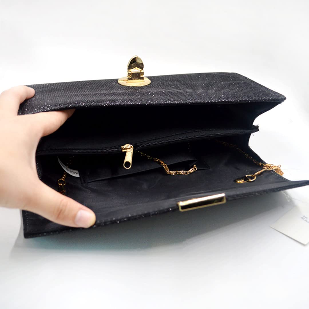 Sparkly Rhinestone Envelope Clutch Purse for Women - Elegant Evening Bag for Wedding, Party & Special Occasions | Bridal Accessories & Prom Handbag