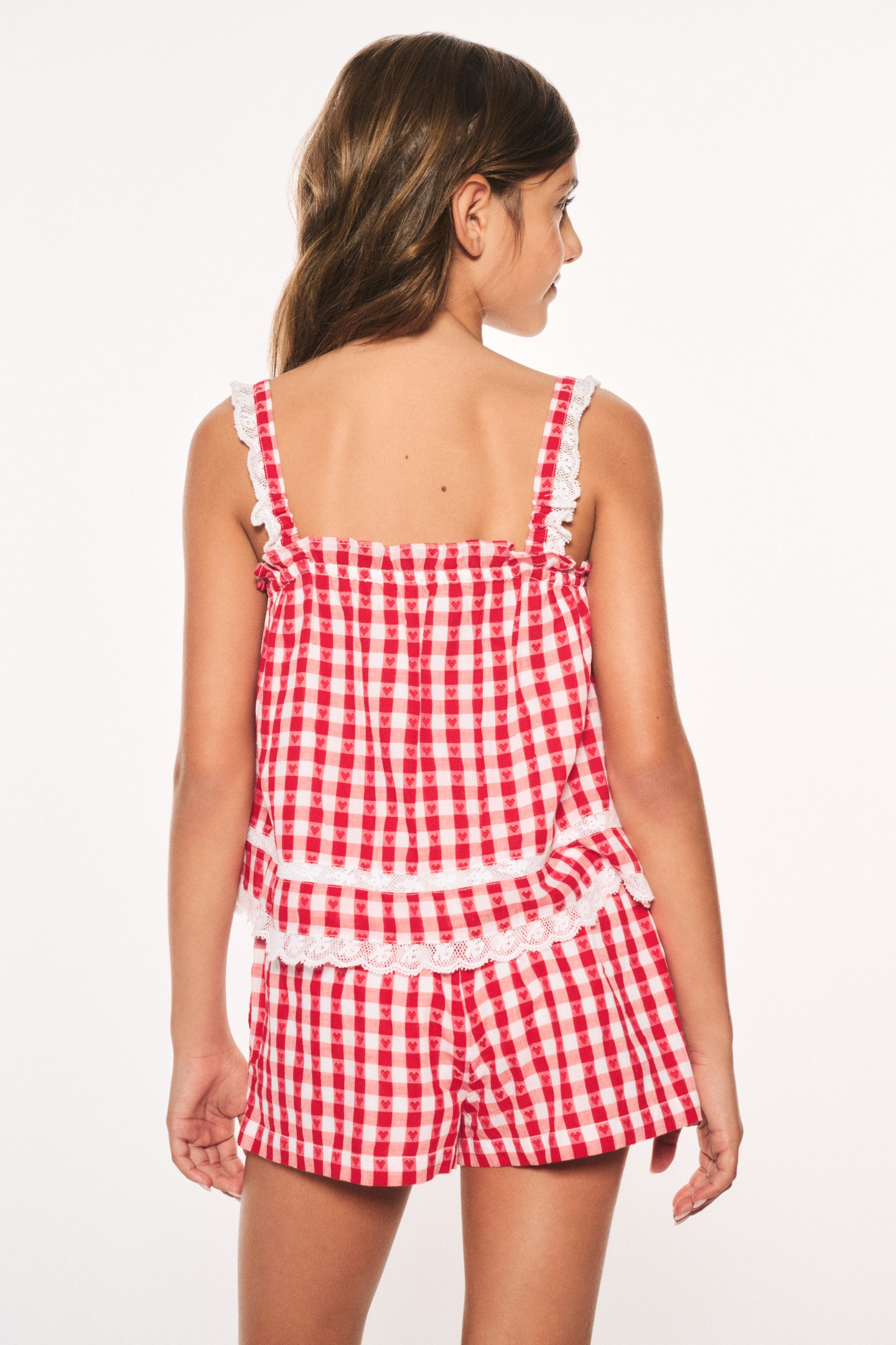 Girls' Georgie Cotton Gingham Shorts - Comfortable Summer Playwear for Toddlers & Kids - Perfect for Playdates, Beach Outings & Casual Wear