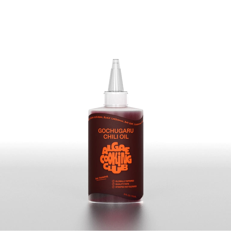 Premium Gochugaru Chili Oil by Algae Cooking Club - Spicy Korean Red Pepper Flavor for Cooking, Noodles & Stir-Fry | Vegan & Gluten-Free Hot Oil