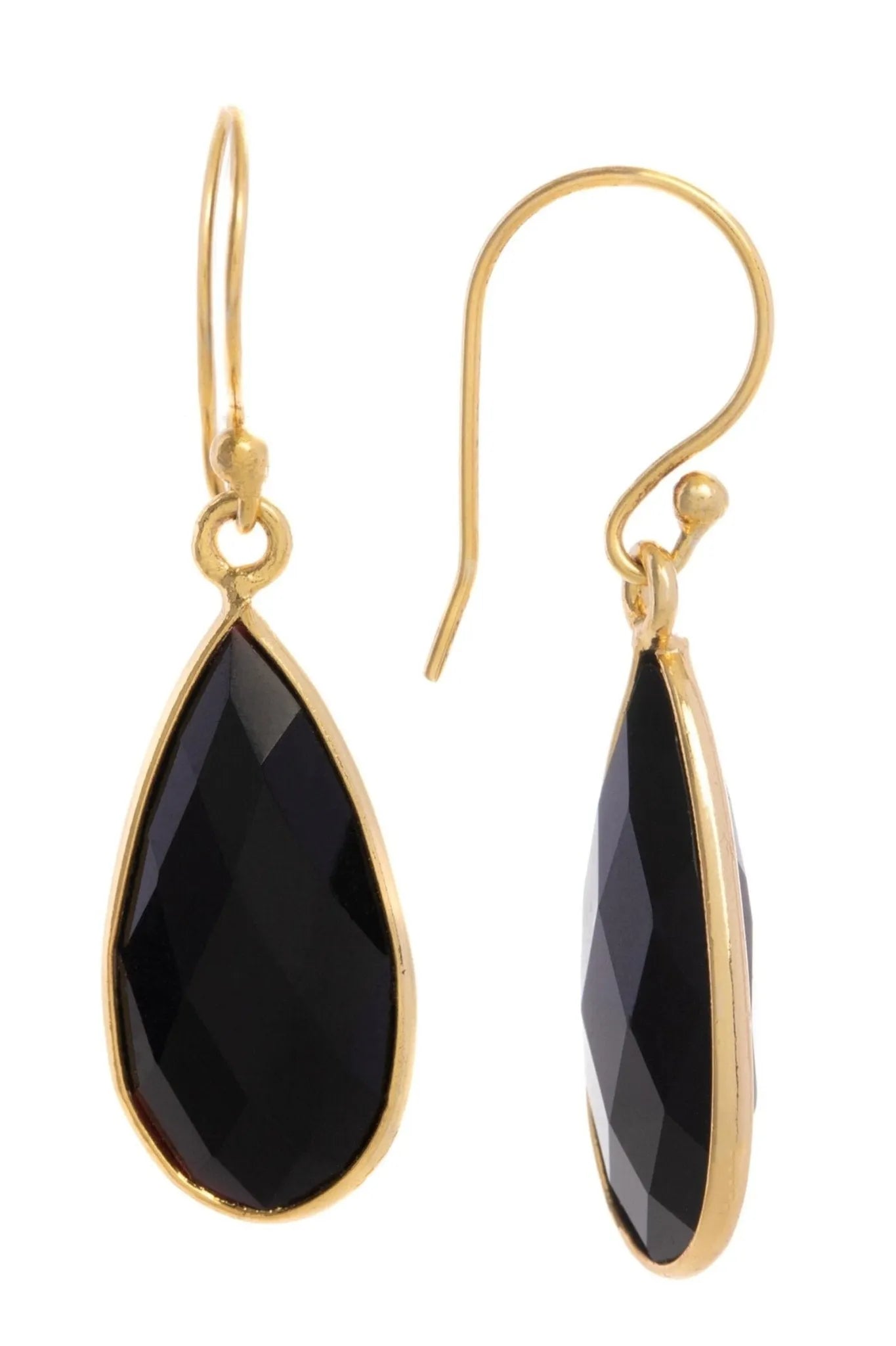 Elegant Single Gemstone Drop Earrings for Women - Dainty & Minimalist Jewelry for Parties, Weddings & Everyday Wear