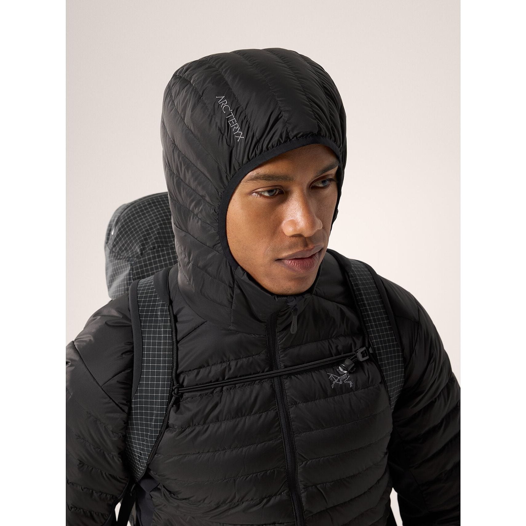Arc'teryx Men's Cerium Hybrid Hoody - Lightweight Down Jacket for Hiking & Outdoor Adventures | Water-Resistant & Packable Insulated Coat for Cold Weather Camping & Travel