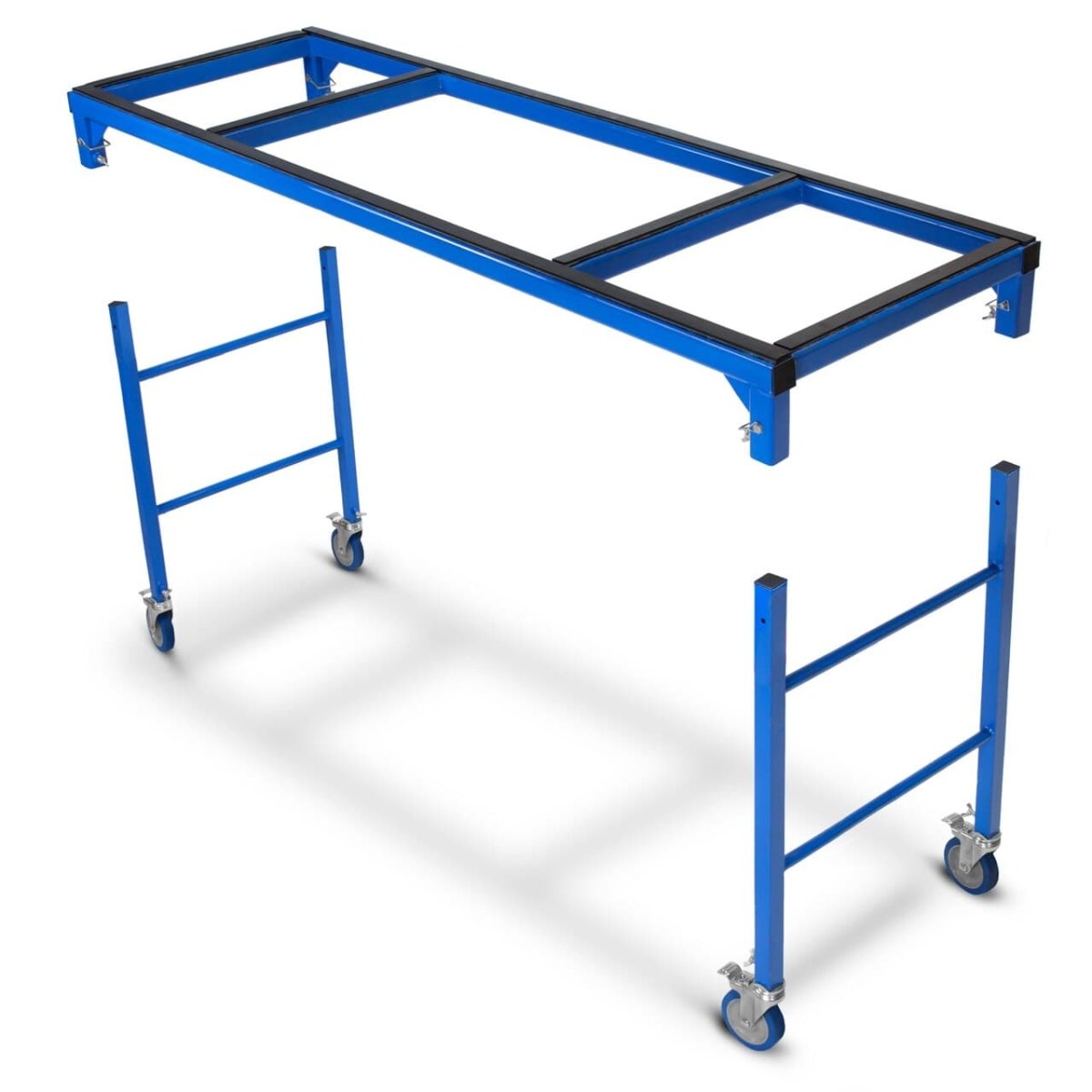 Premium Blue Marlin Fabrication Table - Heavy Duty Workbench for Woodworking, Metalworking & DIY Projects - Perfect for Garage, Workshop & Home Use