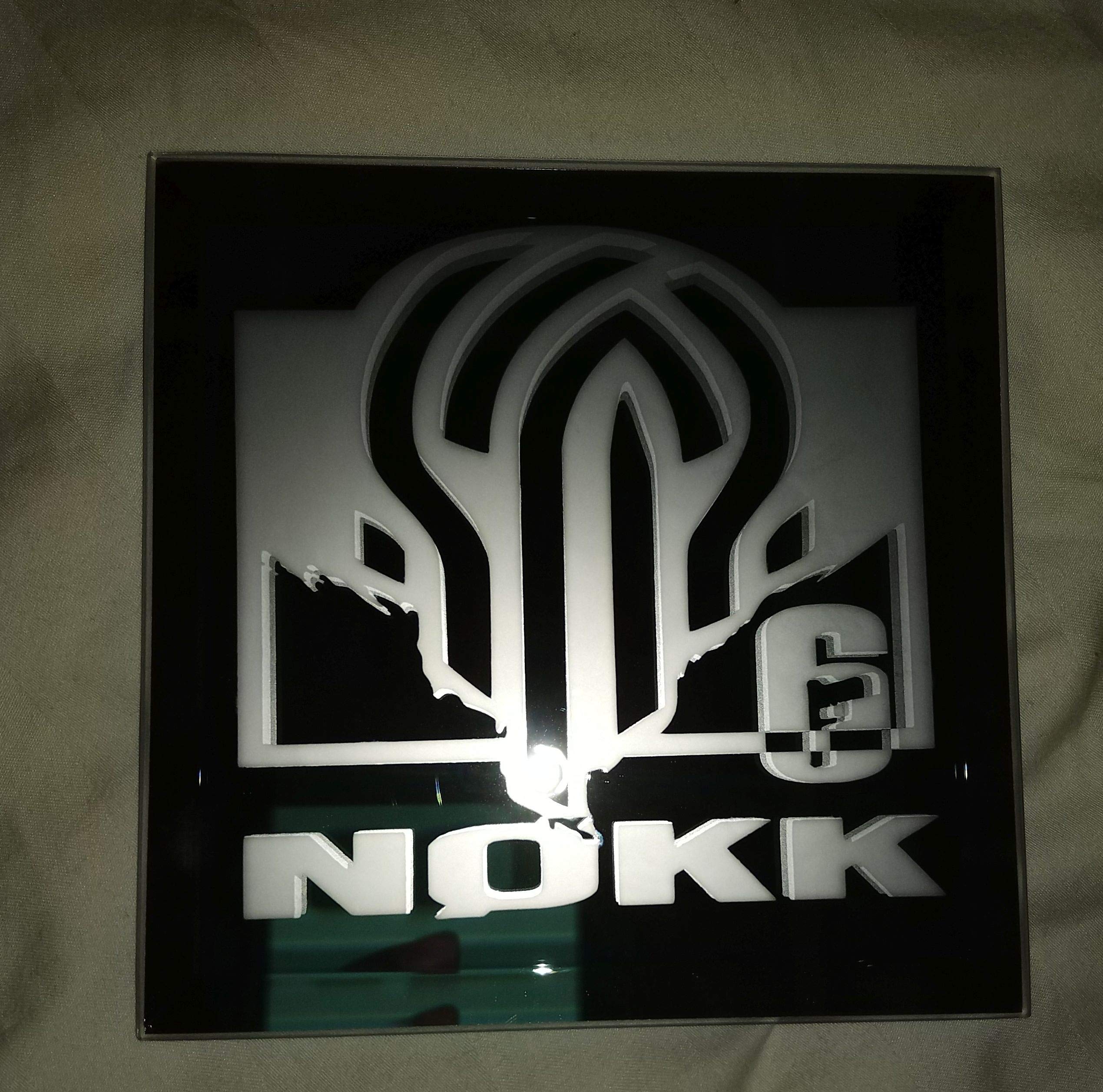 Rainbow Six Siege Nokk Logo Mirror - Official Game Merchandise for Fans - Perfect for Gaming Room Decor & Collector's Display