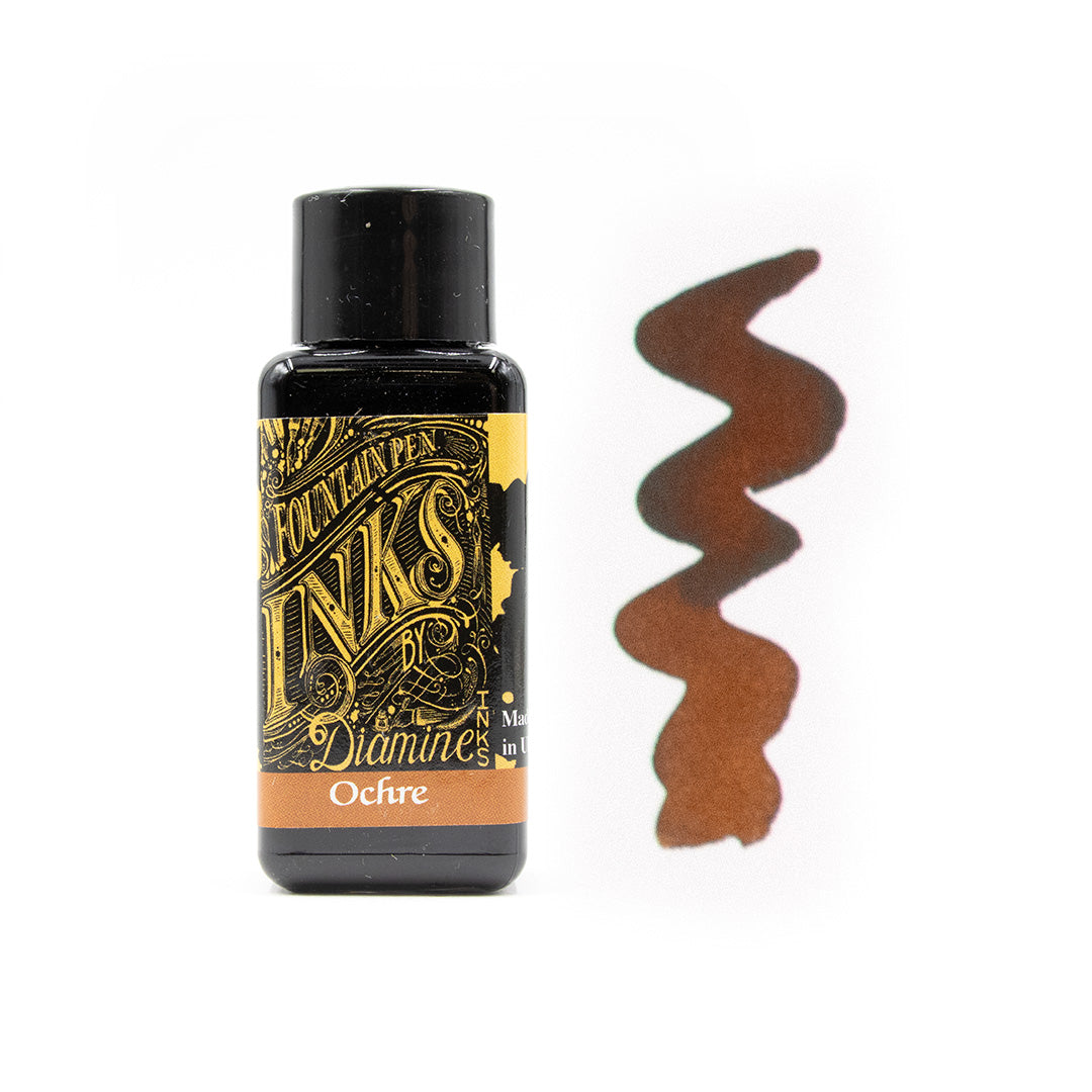Premium Diamine Fountain Pen Ink 30ml Bottle - Vibrant Colors for Calligraphy, Journaling & Artistic Writing - Perfect for Fountain Pens, Dip Pens & Ink Drawing