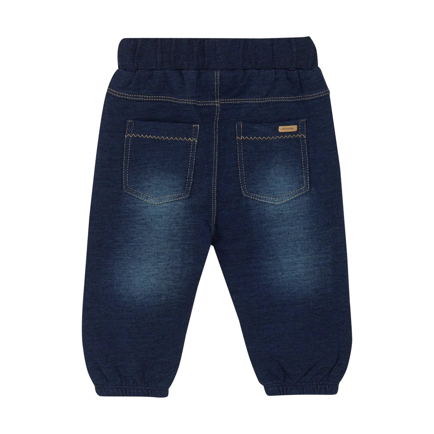 Stylish Women's Denim Sweatpants - Comfortable High Waisted Jogger Pants with Pockets for Casual Wear, Lounge & Running