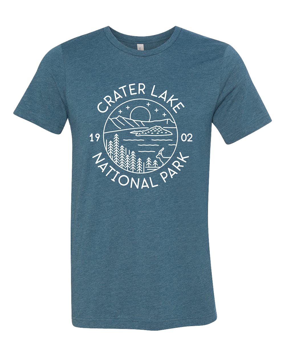 Crater Lake National Park T-Shirt - Hiking & Camping Apparel for Outdoor Enthusiasts - Oregon Travel Souvenir & Nature Lover Gift