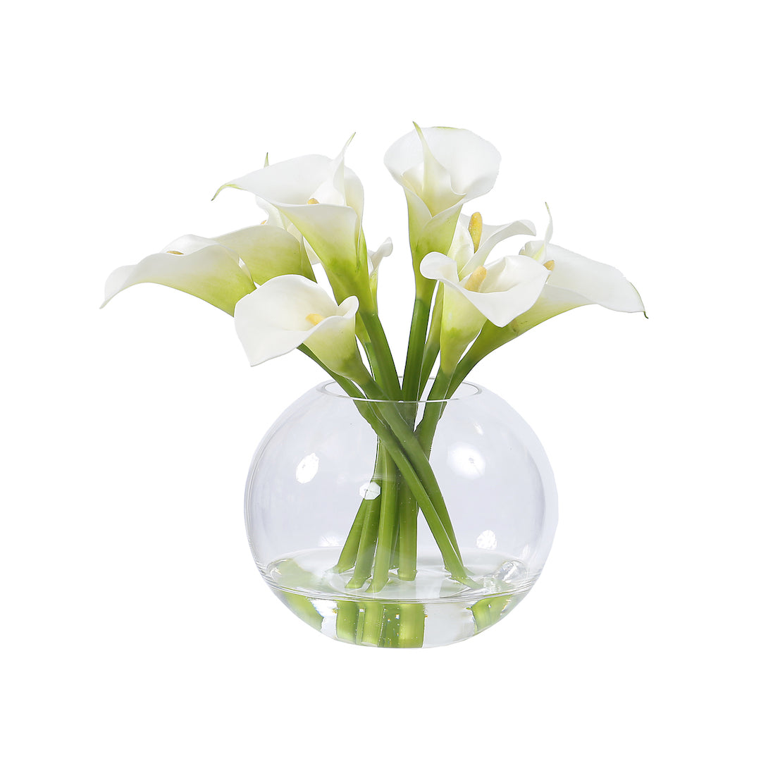 Isadora Calla Lilies - Elegant Artificial Silk Flowers for Home Decor, Weddings & Events | Perfect for Centerpieces, Bouquets & Floral Arrangements