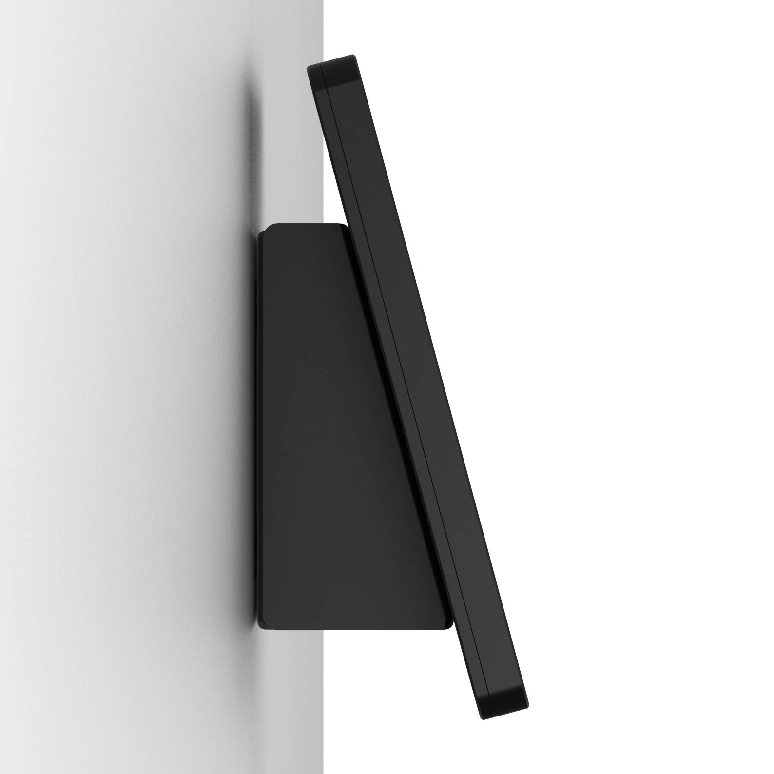 VidaMount Black Exposed Rear Camera Enclosure & 15° Fixed Tilt Wall Mount Bundle - Compatible with iPad 10.2