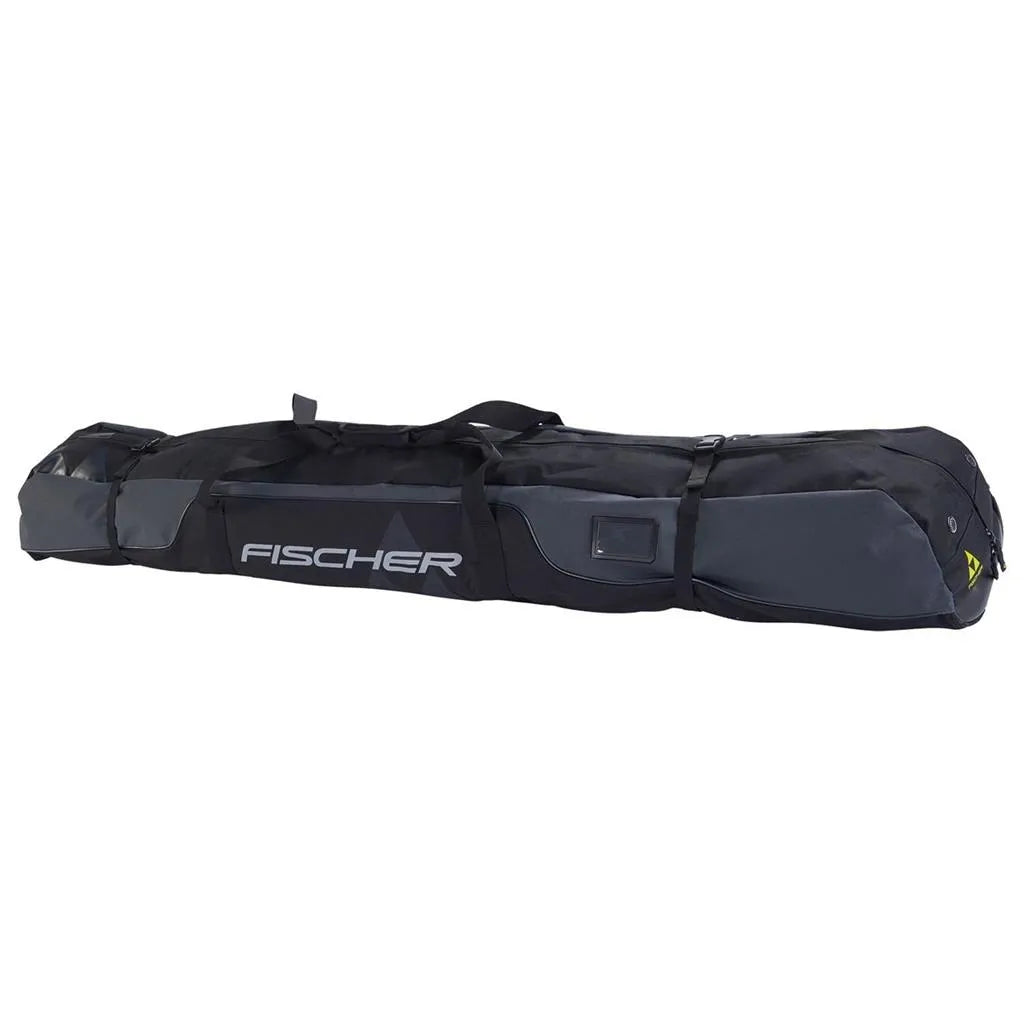 Fischer 3 Pair Alpine Race Ski Bag 2025 - Waterproof Durable Travel Ski Carrier for Professional & Recreational Skiers - Perfect for Air Travel, Mountain Trips & Ski Resort Storage