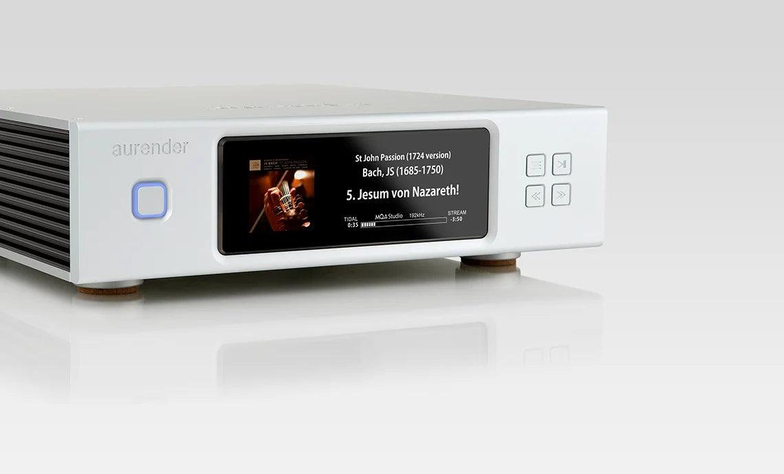 Aurender N200 High-End Digital Music Streamer - Premium Audio Player for Audiophiles & Home Theater Systems | Perfect for Streaming Hi-Res Music & Enhancing Your Listening Experience