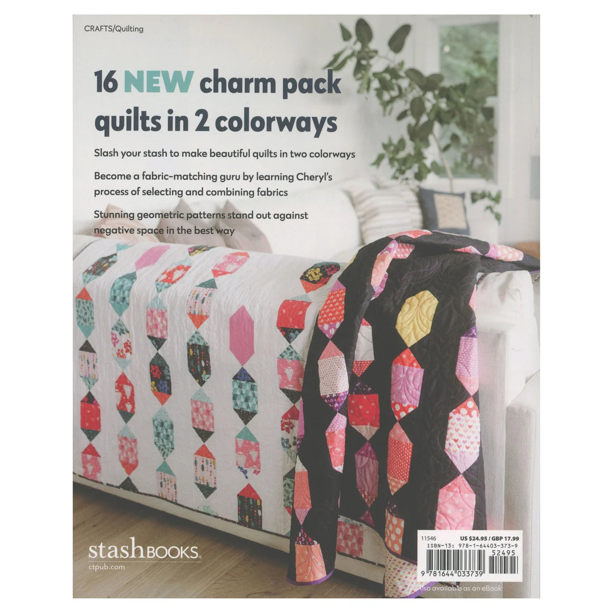 Just Two Charm Pack Quilts - Easy Quilting Pattern Book for Beginners | Perfect for DIY Home Decor, Baby Blankets & Cozy Throw Quilts