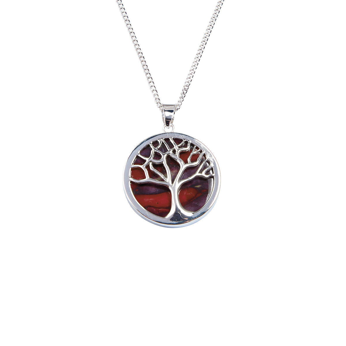 Heathergems Tree of Life Pendant Necklace - Handmade Scottish Gemstone Jewelry for Women, Nature-Inspired Spiritual Gift for Healing & Protection | Perfect for Meditation, Yoga & Everyday Wear