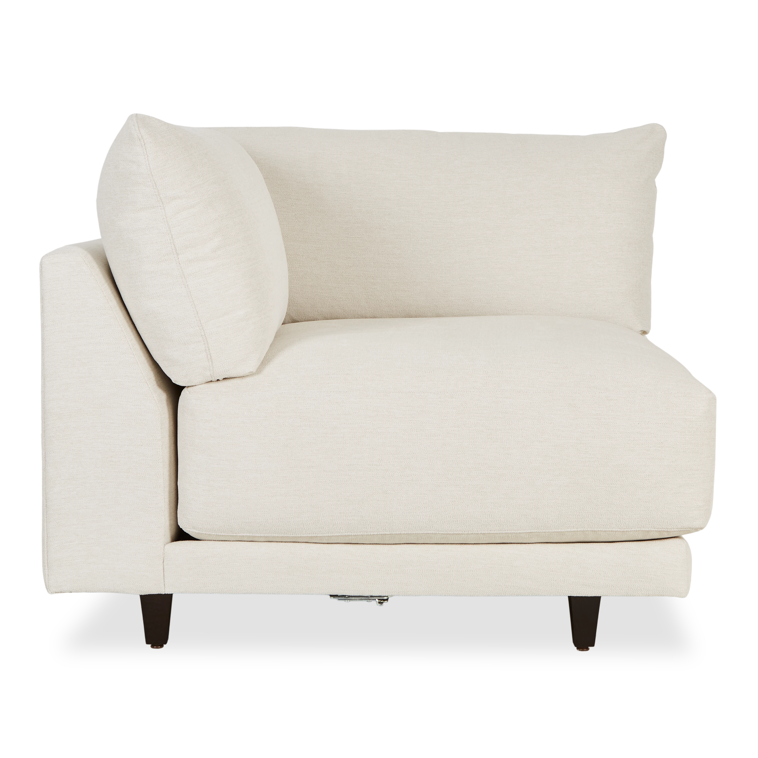 Saint Modular Sectional Sofa - Modern L-Shaped Couch with Reversible Chaise for Living Room, Family Room & Home Theater - Soft Fabric Upholstery & Sturdy Wood Frame
