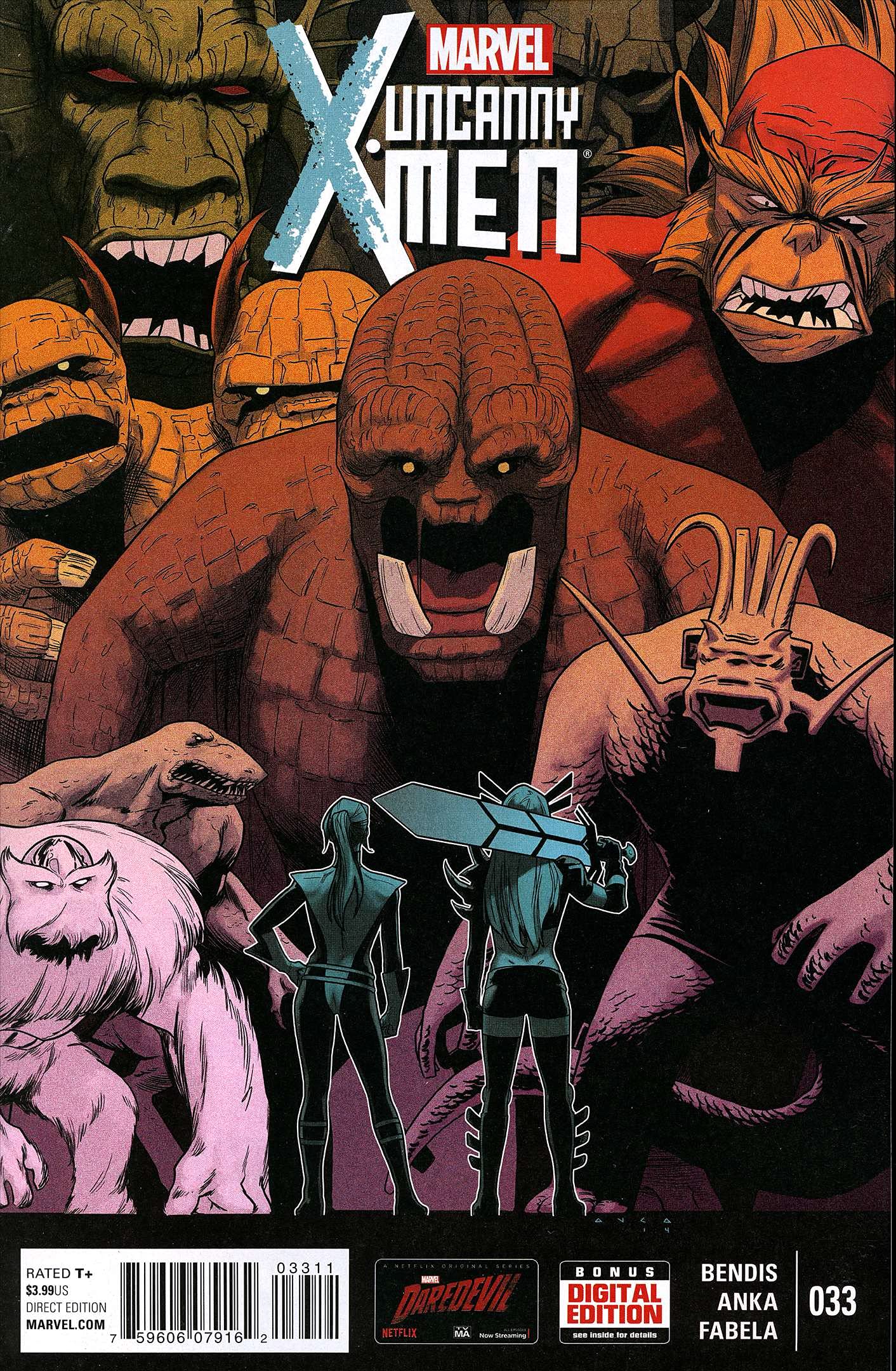 Uncanny X-Men (3rd Series) #33 VF/NM Marvel Comic Book - Chris Bachalo & Brian Bendis | Collectible Superhero Graphic Novel for Fans & Investors - Perfect for Display, Reading & Comic Collections