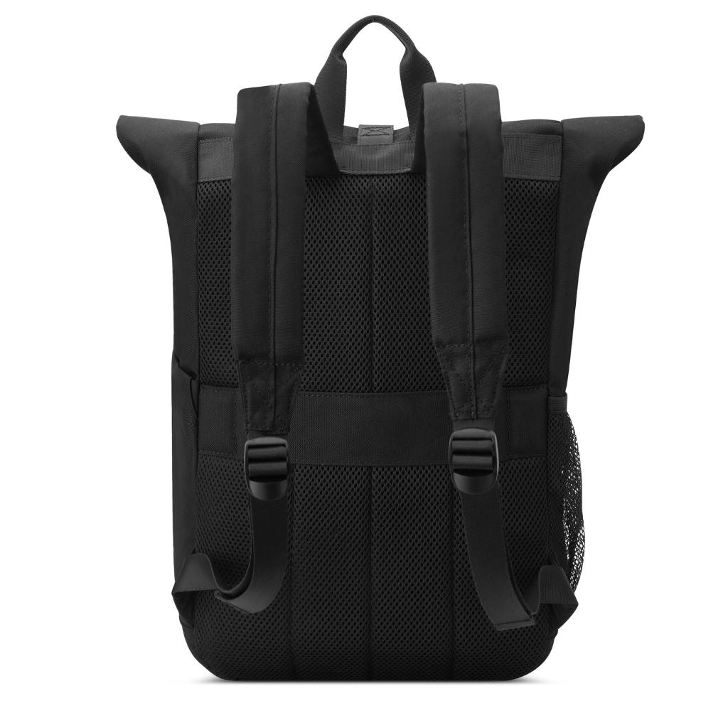 Jeep Rolltop 17 Laptop Backpack - Waterproof & Durable Black Backpack for Men & Women - Perfect for Work, Travel & Outdoor Adventures