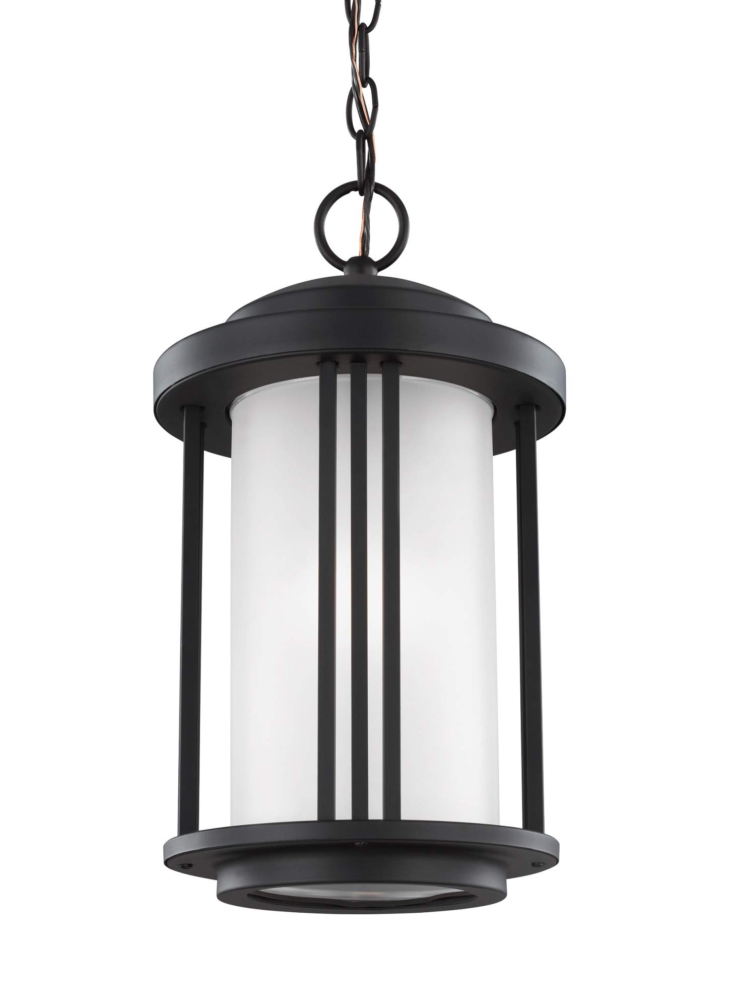 Seagull Lighting 6247901-12 One Light Outdoor Pendant - Weatherproof Porch Light for Entryway, Patio & Garden Decor