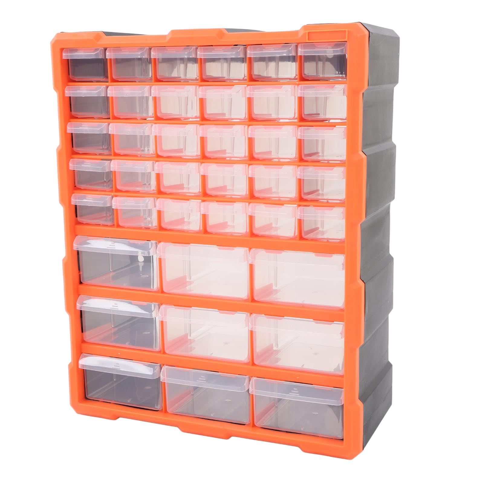39-Drawer Wall Mount Craft Storage Cabinet - Removable Inner Box Divider for Small Toys, Beads & DIY Supplies | Perfect for Craft Rooms, Workshops & Home Organization