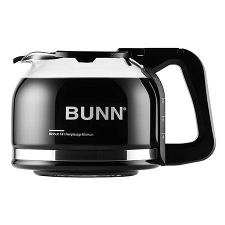 BUNN 10-Cup Glass Carafe for Home Coffee Makers - New Style - Perfect for Office, Kitchen & Entertaining Guests