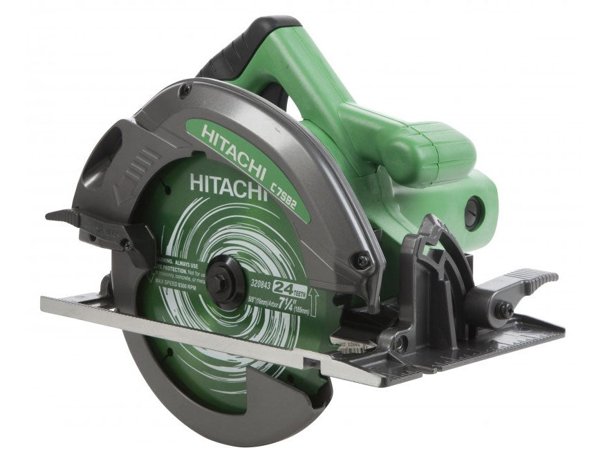 Hitachi C7 Circular Saw 220-240V 50/60Hz - Professional Woodworking Power Tool for Cutting Wood, Metal & Plastic - Perfect for DIY Projects, Construction & Home Renovation