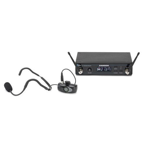 Airline ATX Fitness Wireless System 542 566MHz - Premium Wireless Headphones for Gym, Running & Workout - Sweatproof & Noise Cancelling